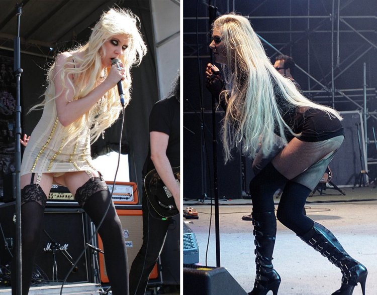 Taylor Momsen without a bra
