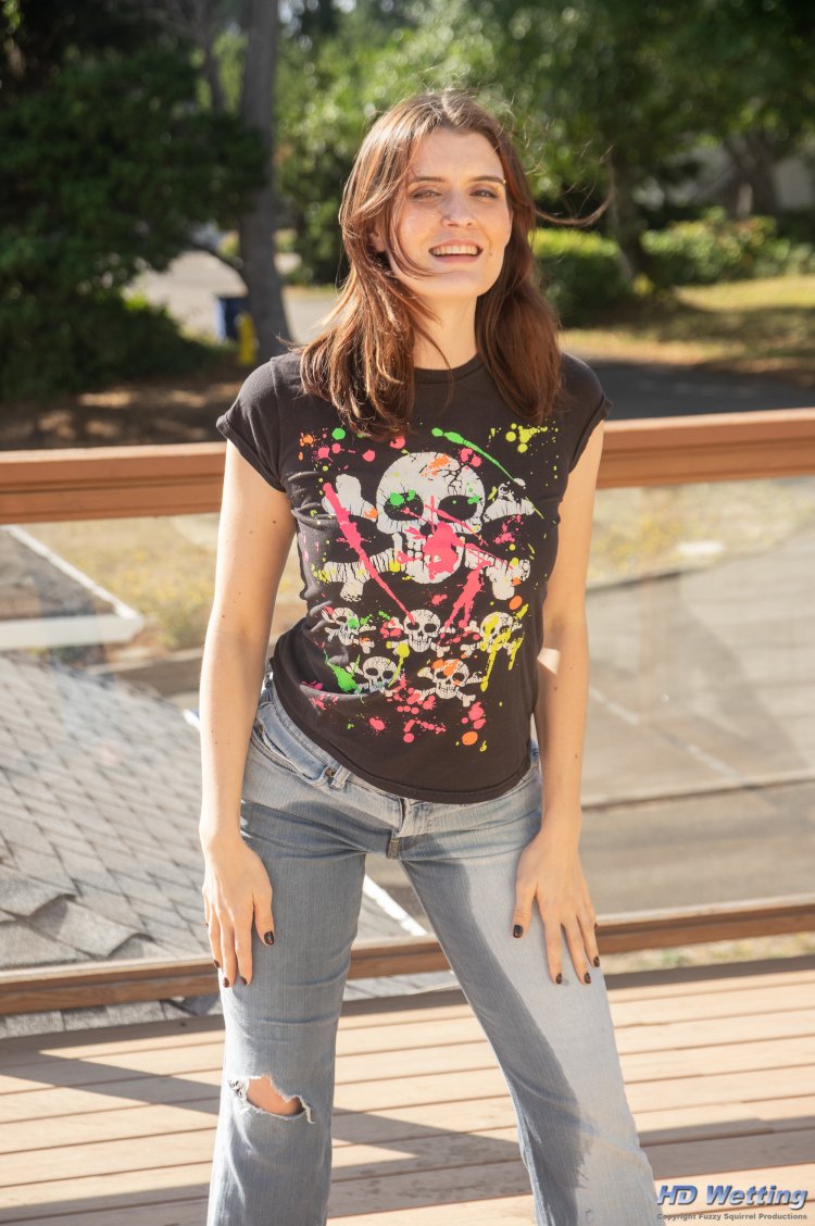 Sister in a swimsuit