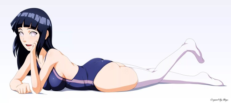 Half -naked Hinata