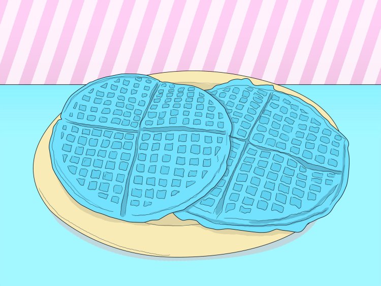 Blue Blue Waffles Waffley