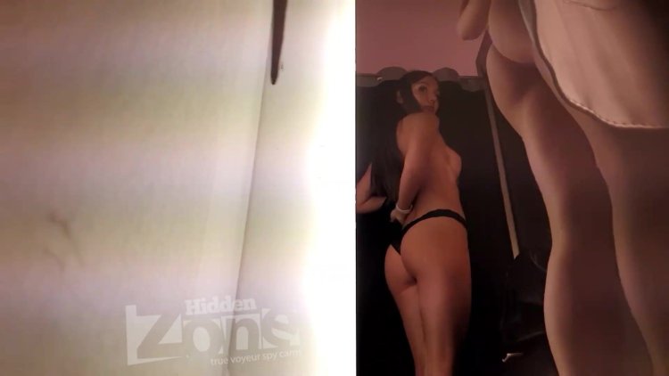 Peeping in the fitting room