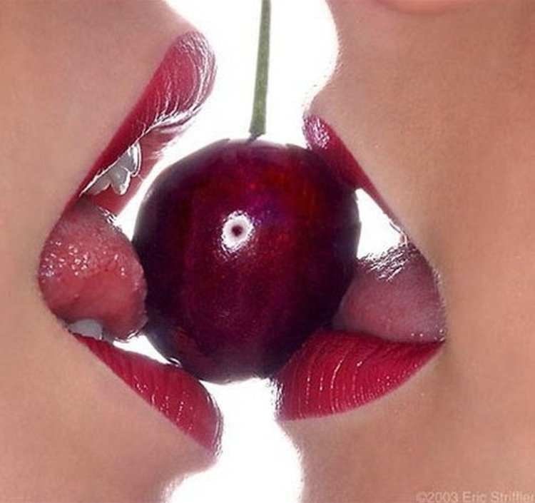 Cherry in the mouth