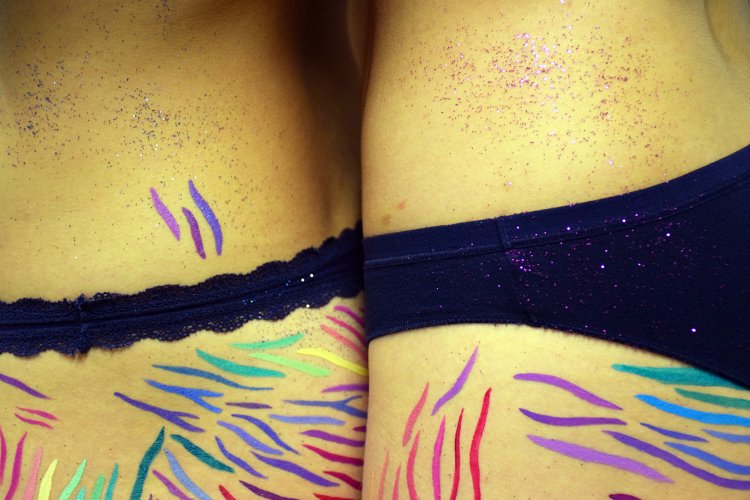 Tits in wrinkles Private