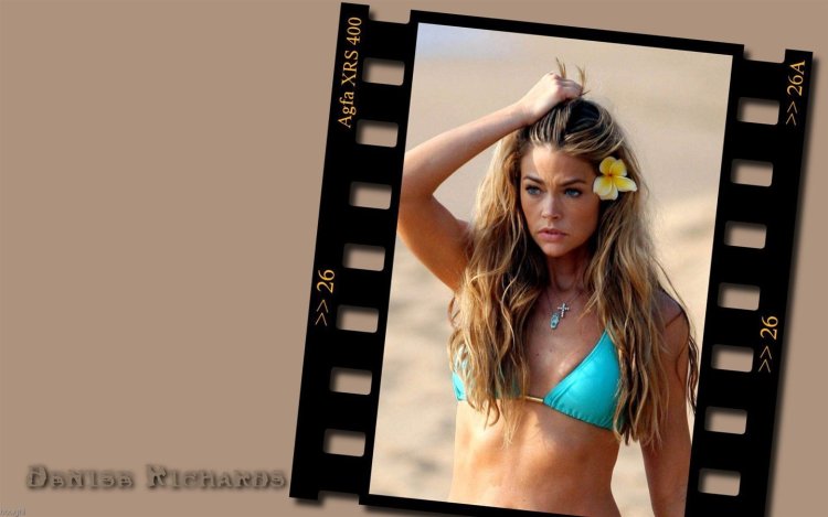 Denise Richards photo shoots from magazines