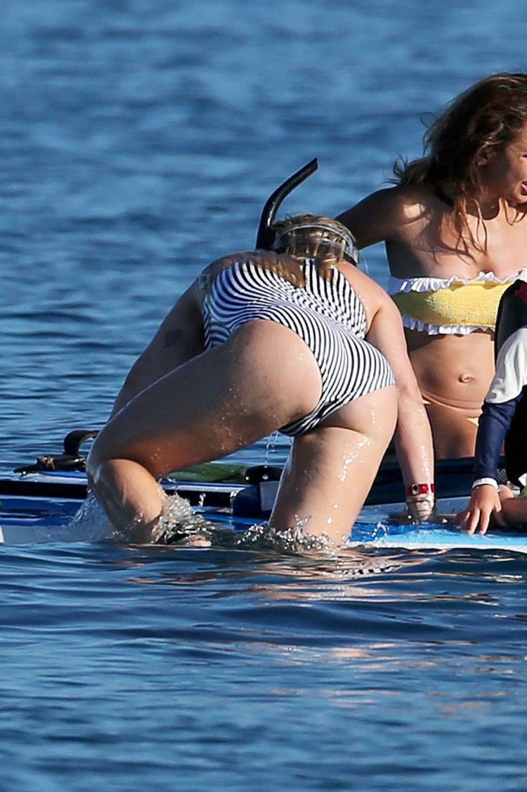 Hilary Duff in a swimsuit