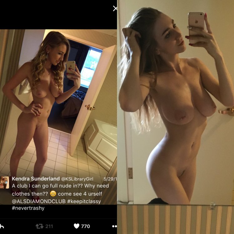 Kendra Sunderland is snap