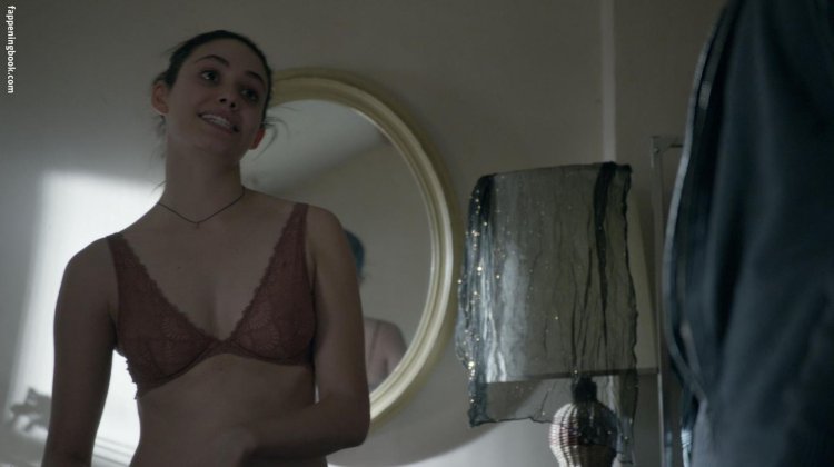 Emmy Rossum in underwear shameless