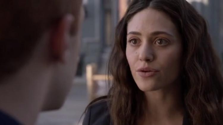 Fiona Gallagher is crying