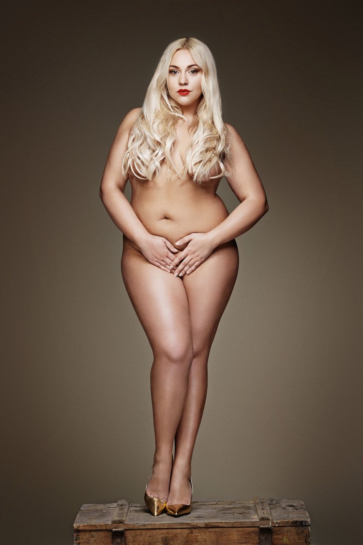 Olga Lukomskaya model Plus Size
