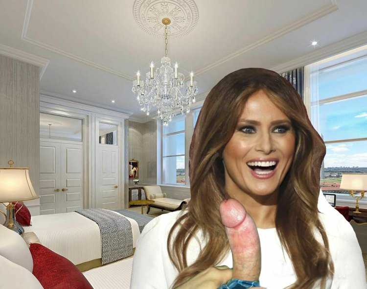 The first lady of America is naked