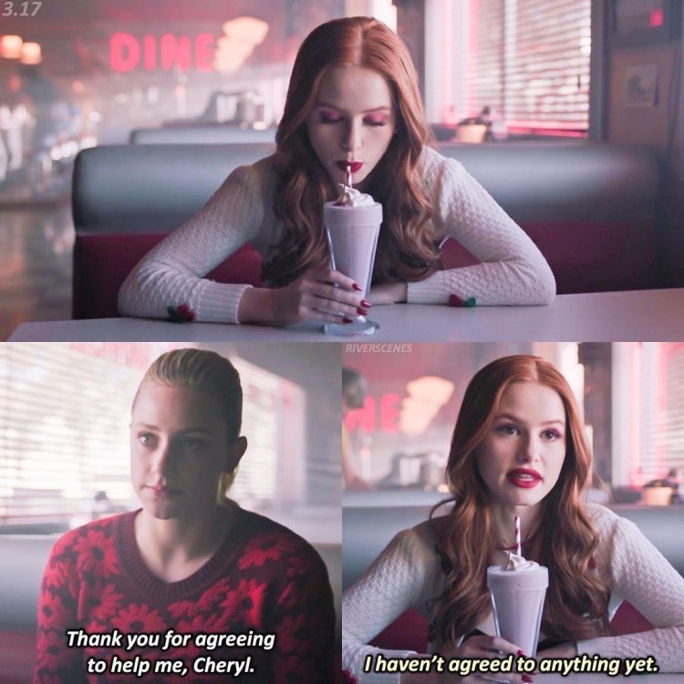 Cheryl Blossom Riverdale Collage