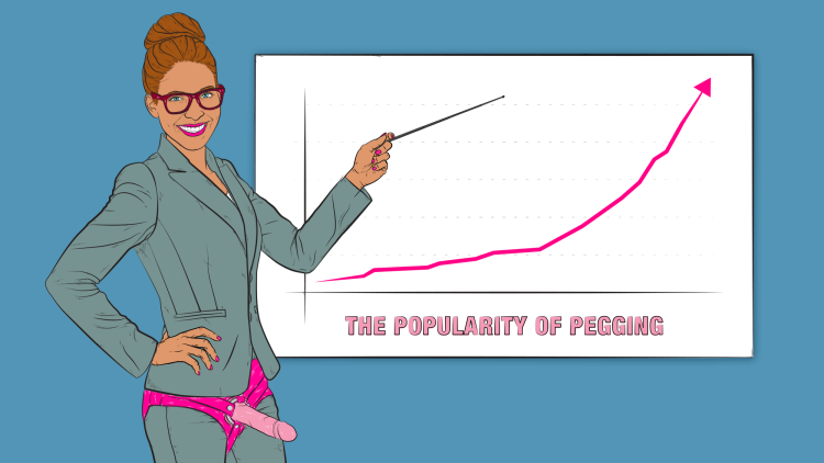 Negritian lady with strapon