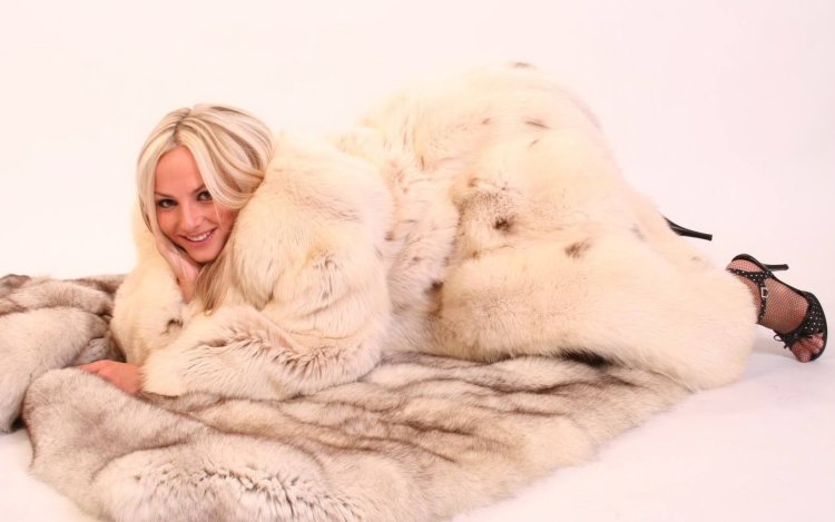 Kate Apton in Furs