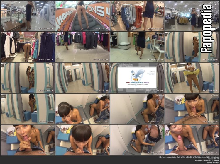 Naughty lada naked in public