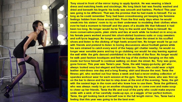 Transformation Stories TG Captions