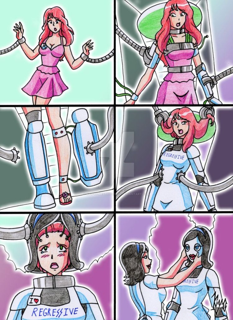 Dollification Transformation Comics