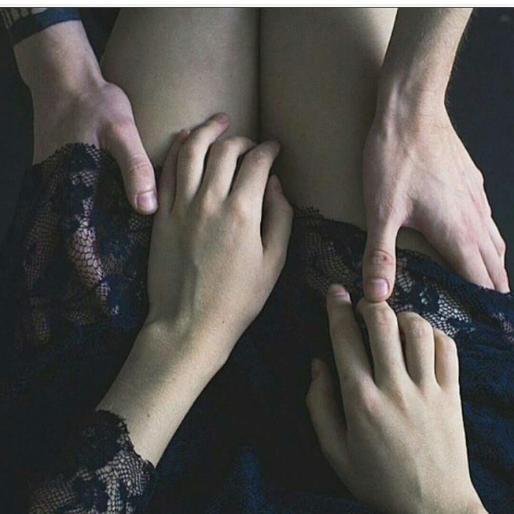 Tender touch to a man