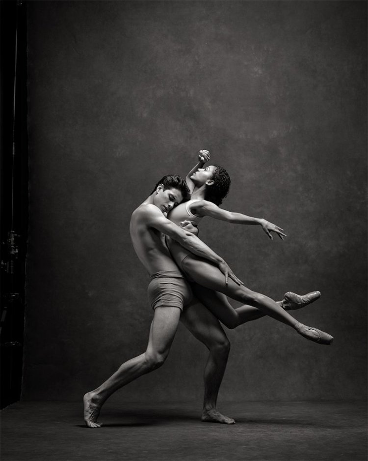 Ballet man and woman
