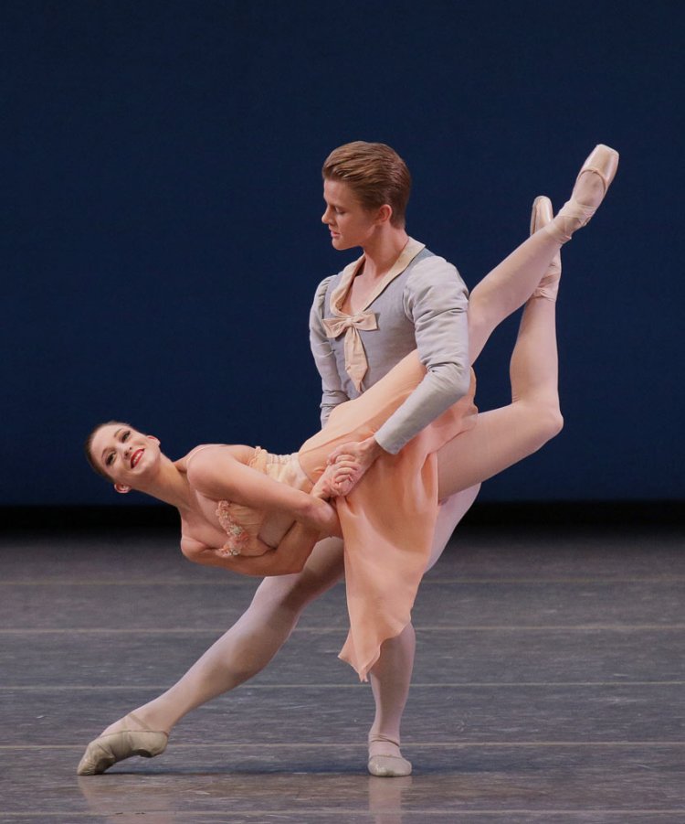 Japanese ballet in the style of New