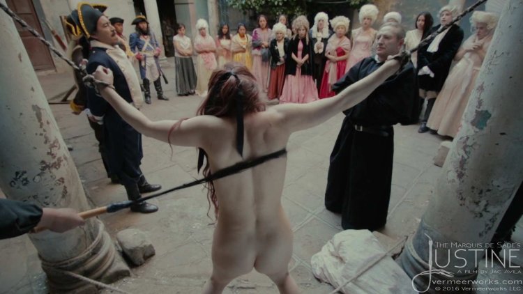 Slave in public auction