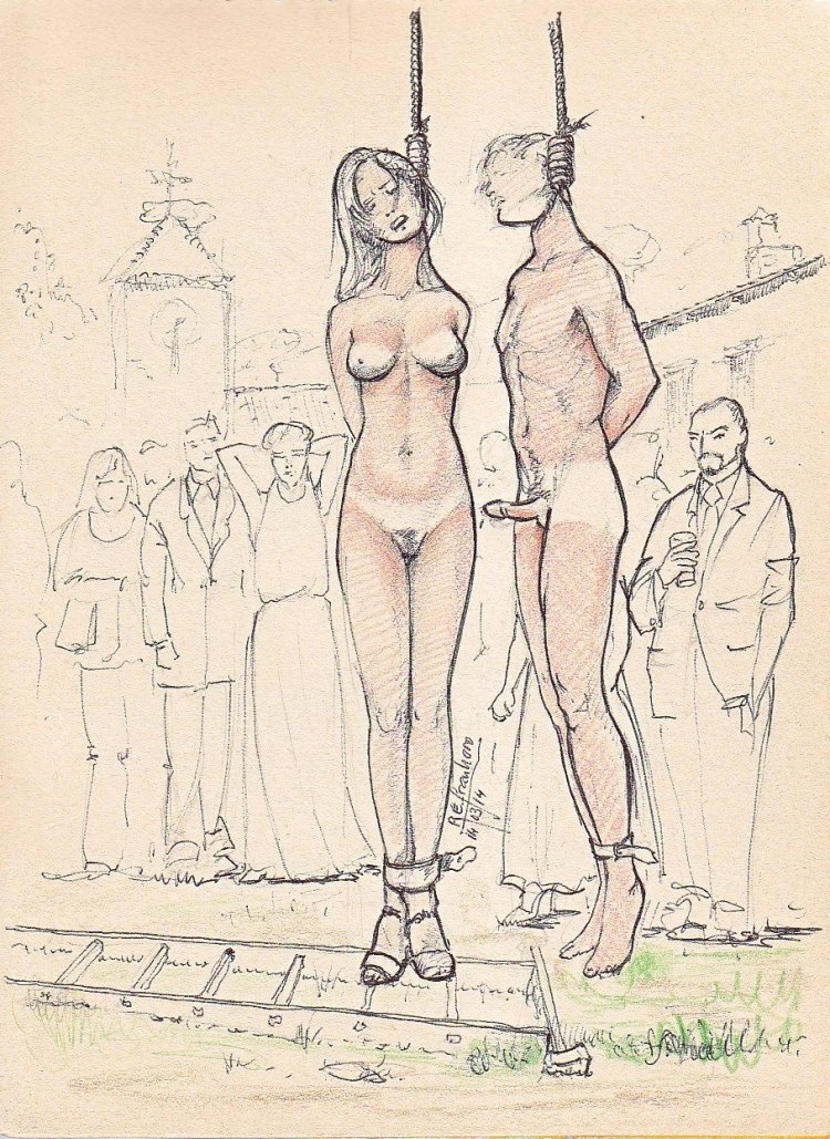 Erotic hanging girls