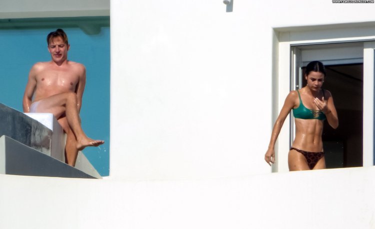 Lena Mayer-Landworm in a swimsuit