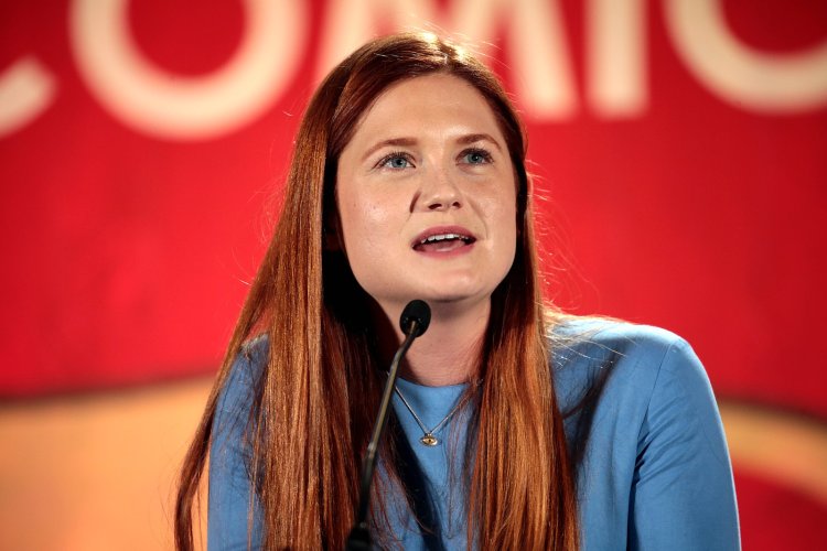 Christian Coleson and Bonnie Wright