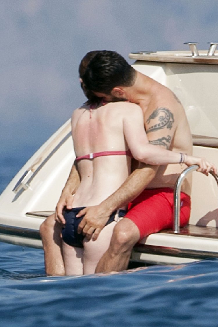 Bonnie Francesca Wright and her boyfriend