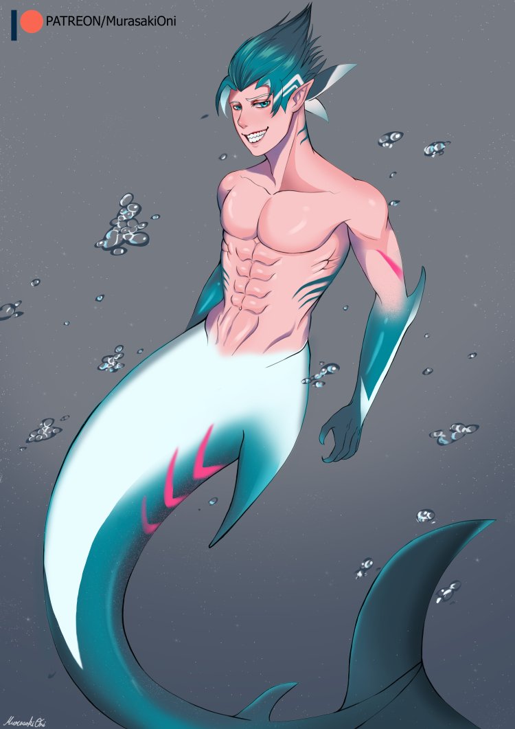 Tony Stark Mermaid