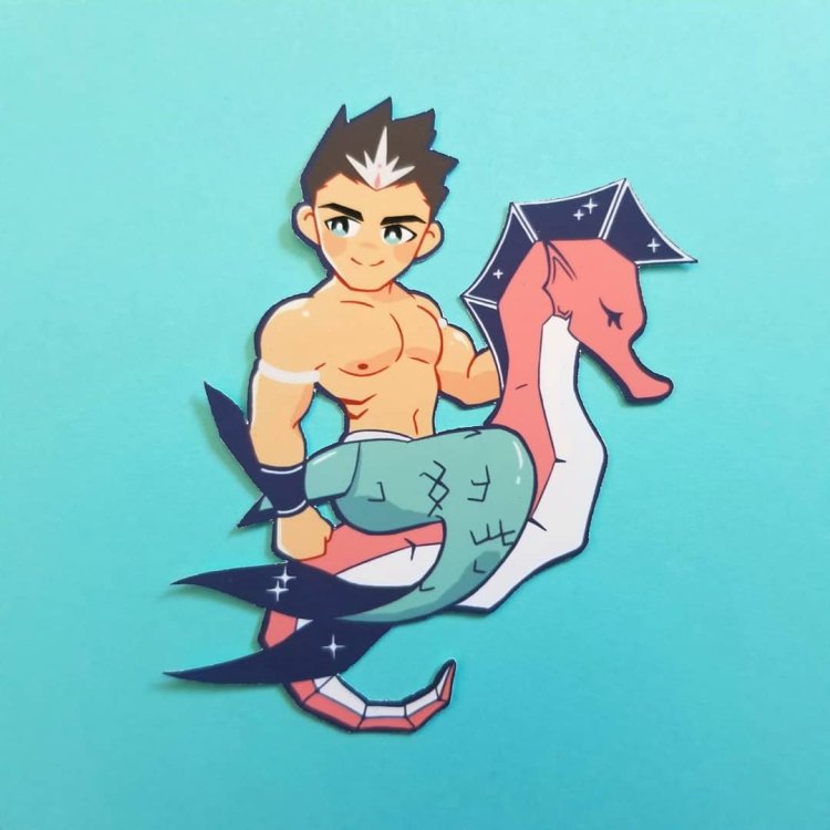 Percy Jackson and Triton