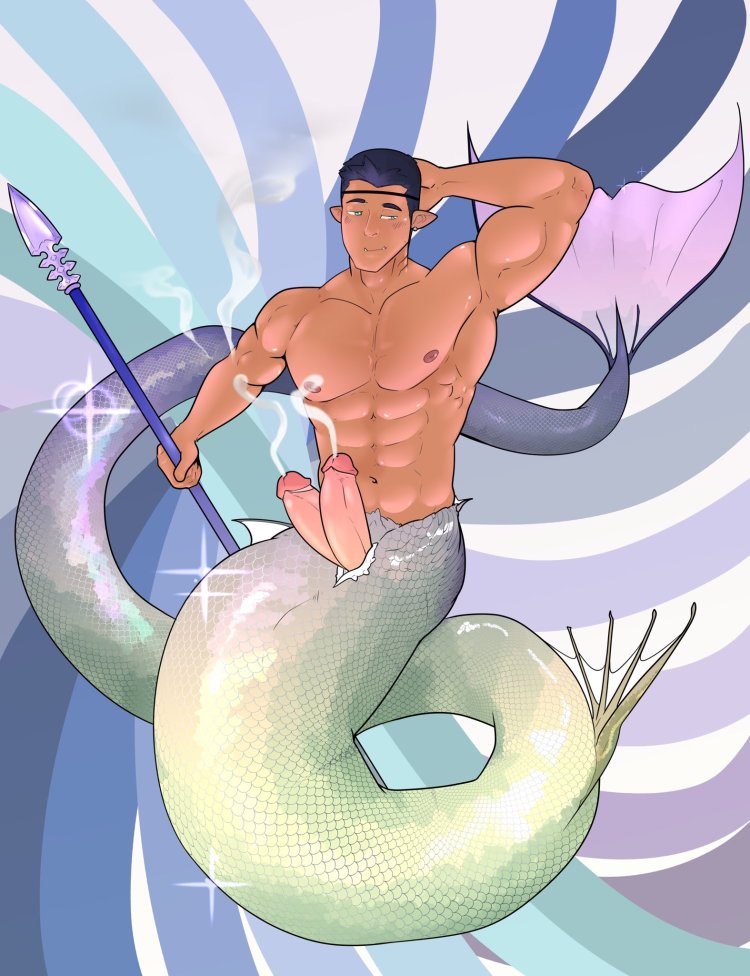 Lunate beach day mermaid