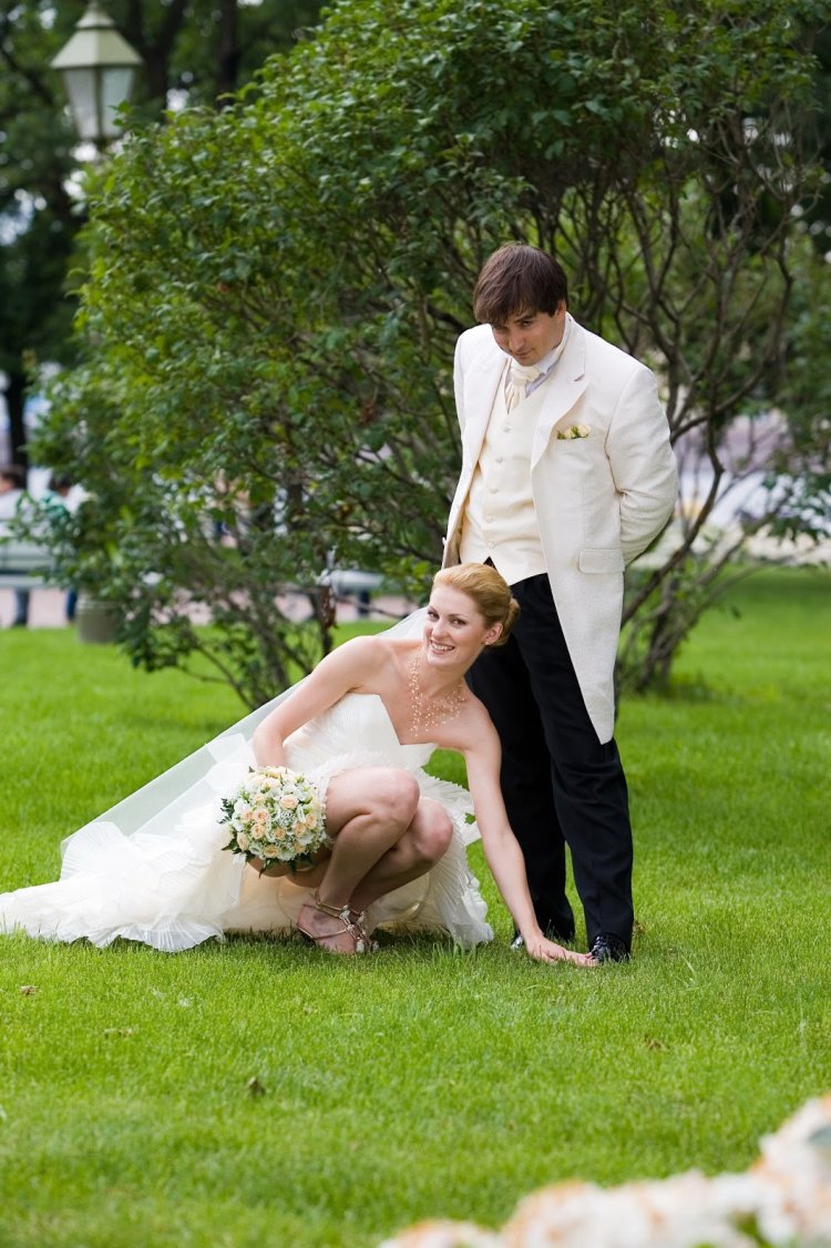 Brides in wedding dresses Private