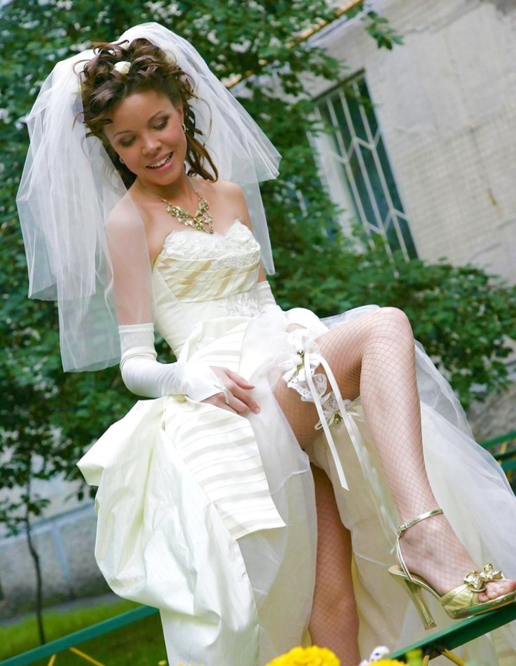 Bride in the laundry private