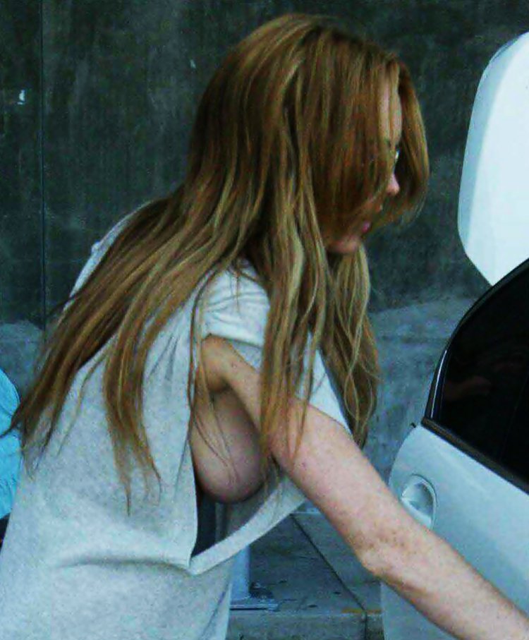 Lindsay Lohan photo shoot for Muse