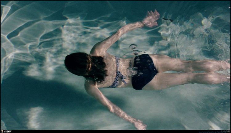 Alanna Bale in a swimsuit