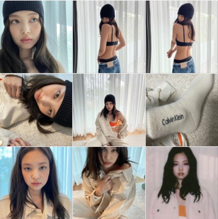 Jennie Calvin Klein 2022