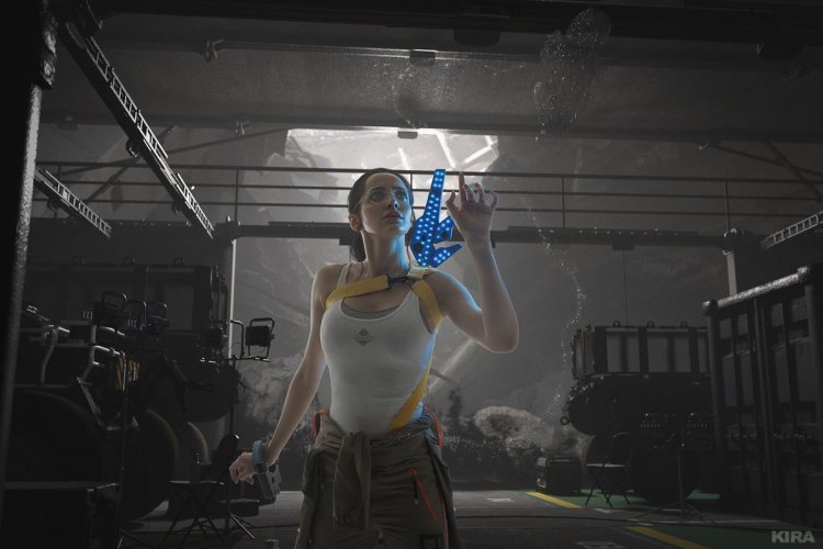 Norman Ridus Death Stranding in the shower