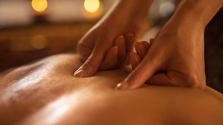 Erotic massage to a man