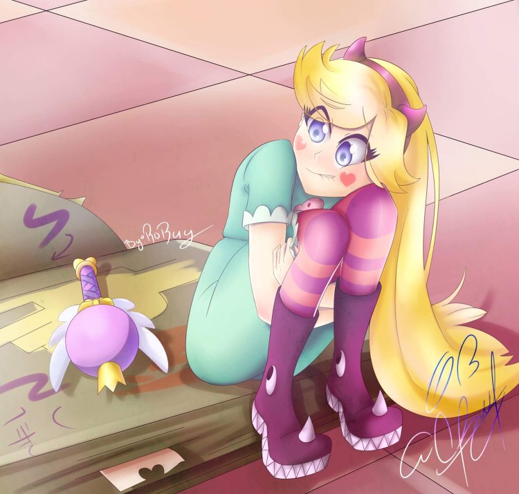 Star against the forces of evil by footfetish