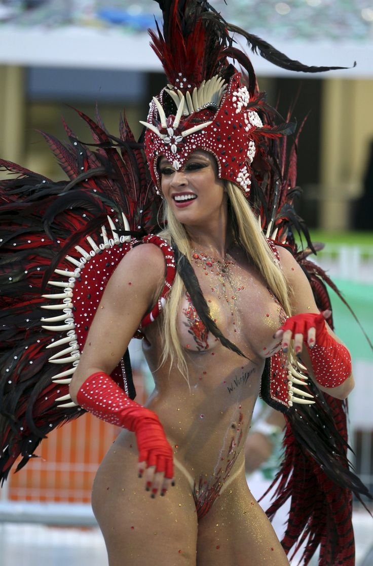 Naked carnival Brazil 1986