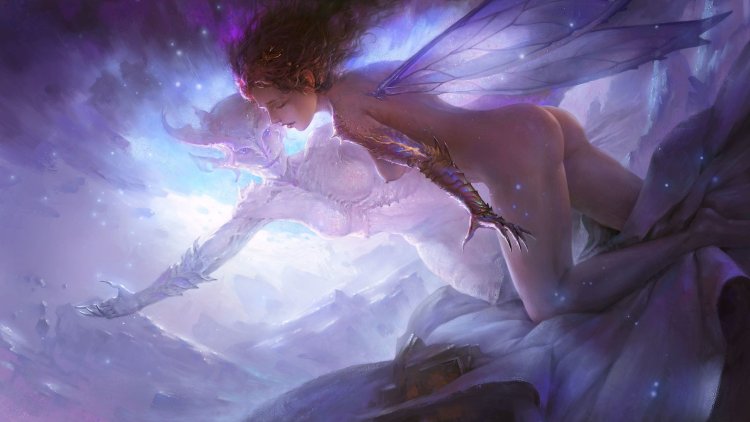 Tenderness of fantasy art