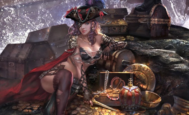 Girls Pirates Fantasy