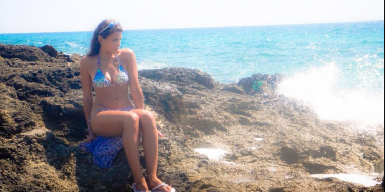 Elena Chernyavskaya in underwear