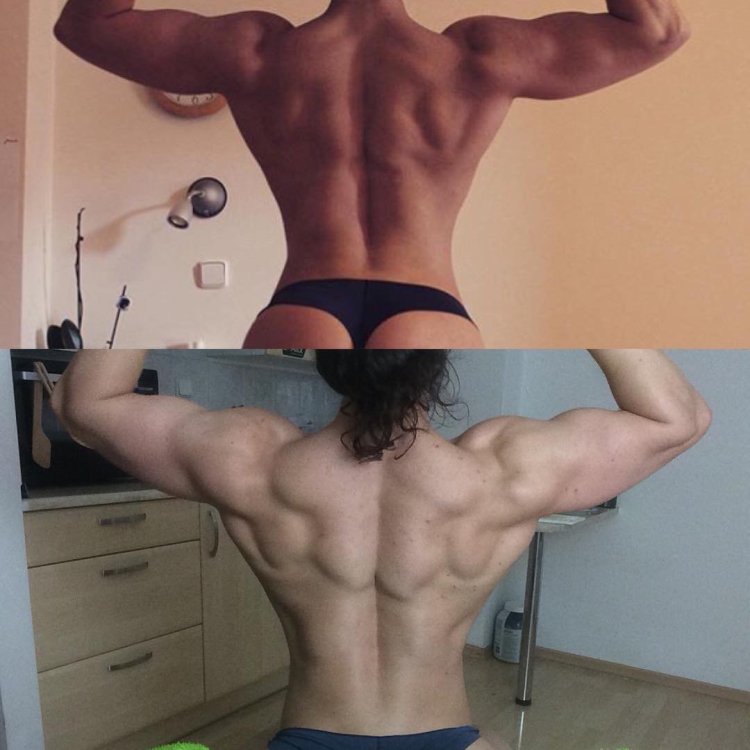 Girls in the 90s and now models and athletes