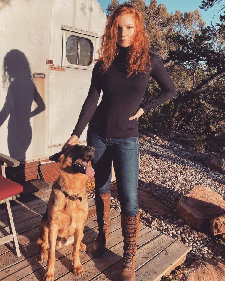 Annalis Basso in a swimsuit