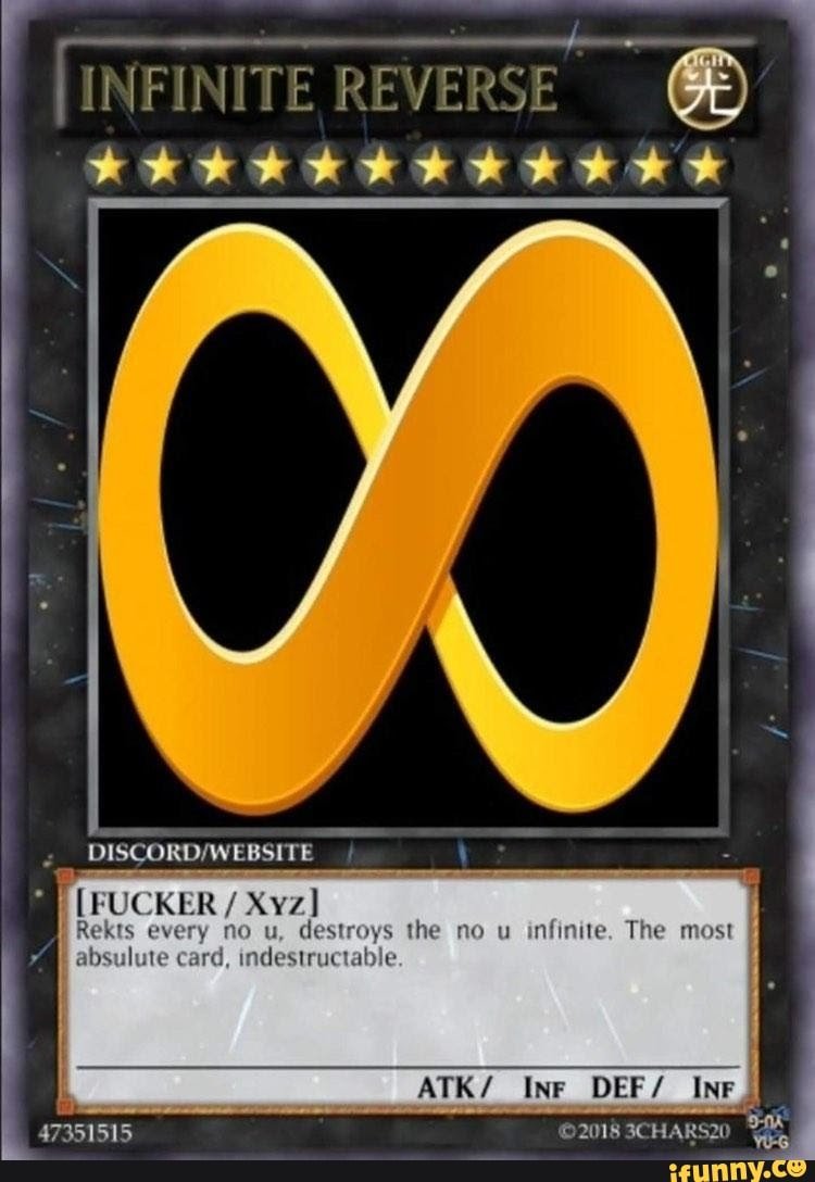 Ultimate UNO Reverse Card
