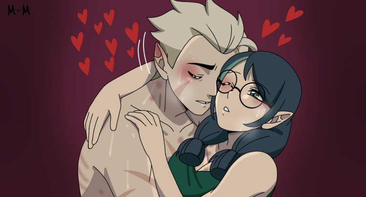 The Owl House Hunter and Willow