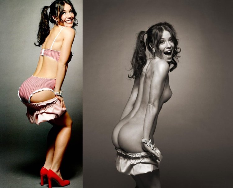 Evandelin Lilly in the underwear Maxim