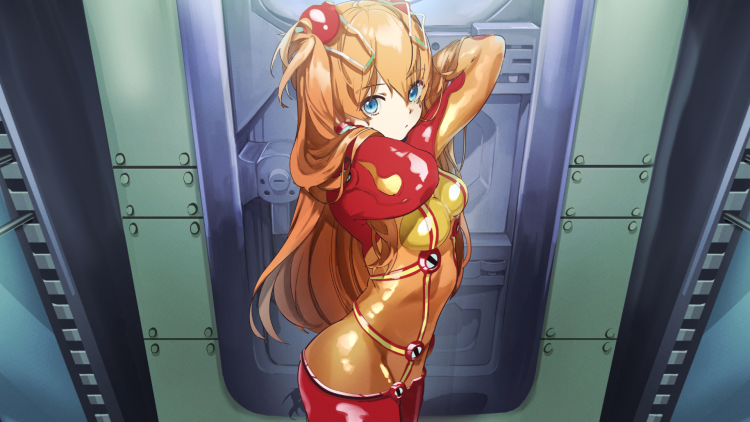 Asuka Langley Surya in ordinary clothes