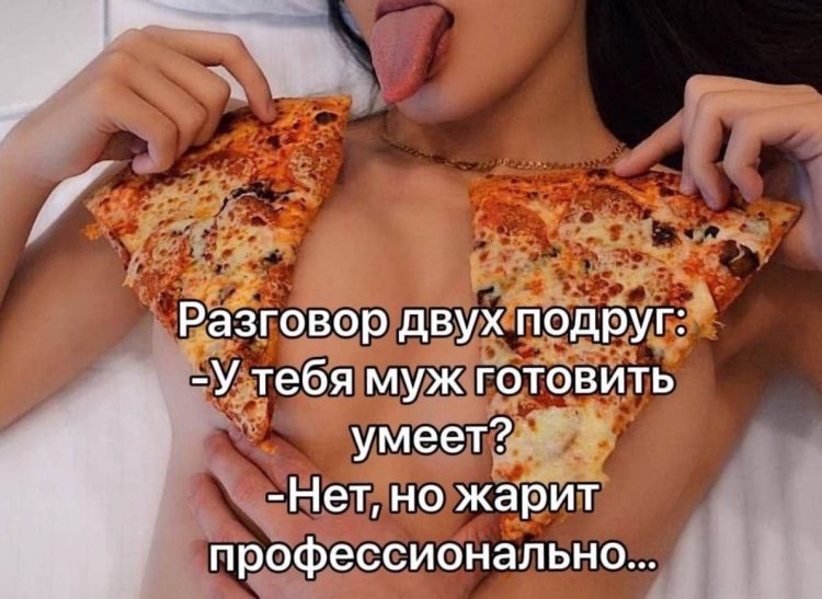 Girl with a piece of pizza